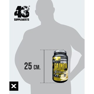 Foto 3 | Proteína Advance Gainer Ganador De Masa 43 Supplements 2 Kg