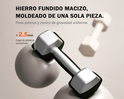 Foto 5 | Set de Mancuernas 3, 5 y 8 Lbs 6 Piezas