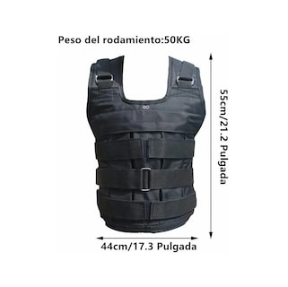 Foto 3 | Chaleco De Peso Ajustable Para Hacer Ejercicio Eo Safe Imports Esi-19352 Negro