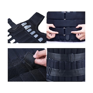 Foto 4 | Chaleco De Peso Ajustable Para Hacer Ejercicio Eo Safe Imports Esi-19352 Negro