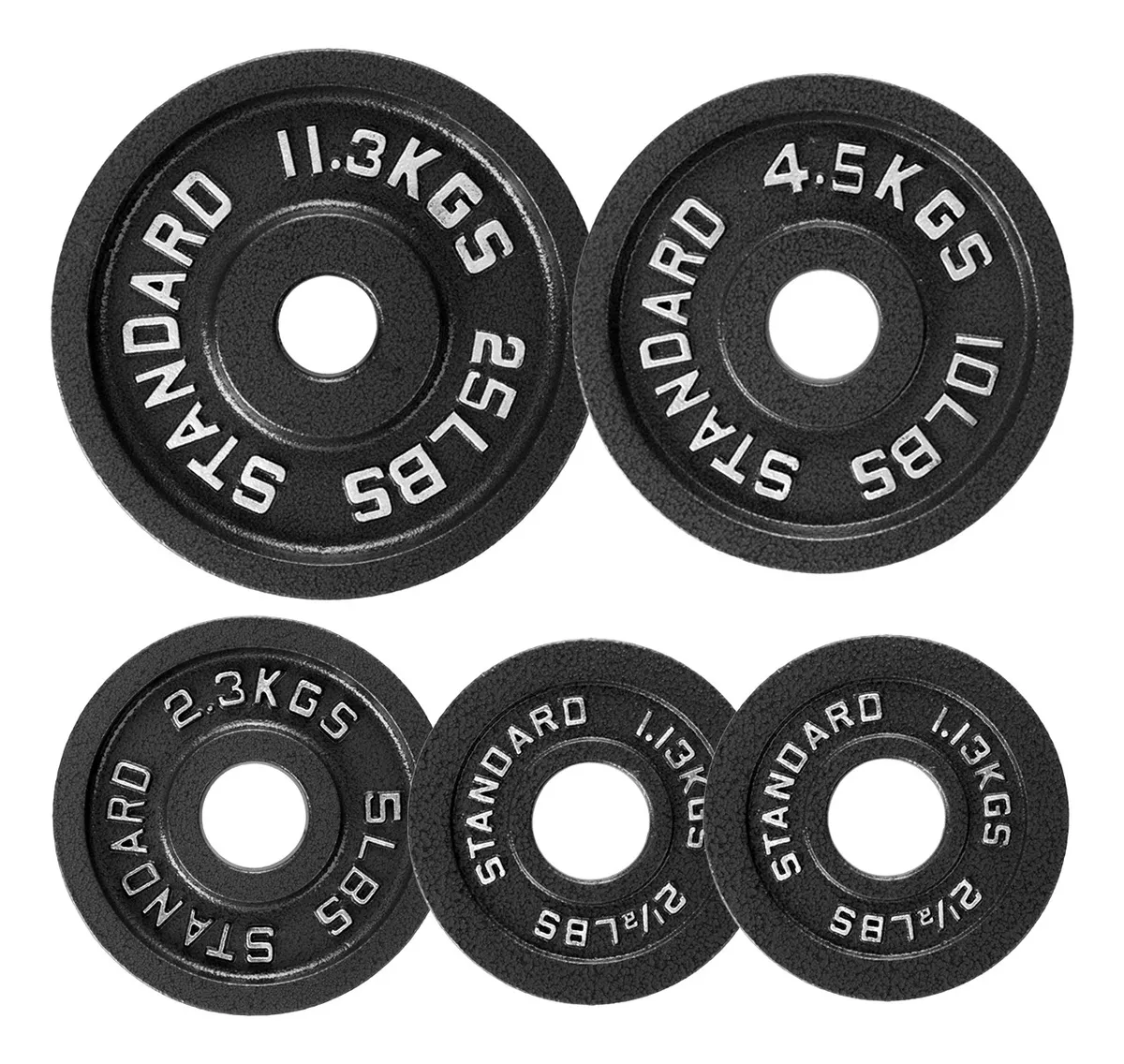 Foto 2 pulgar | Kit De Discos De Peso Vitime Para Mancuernas Y Mancuernas  20 Kg En Total