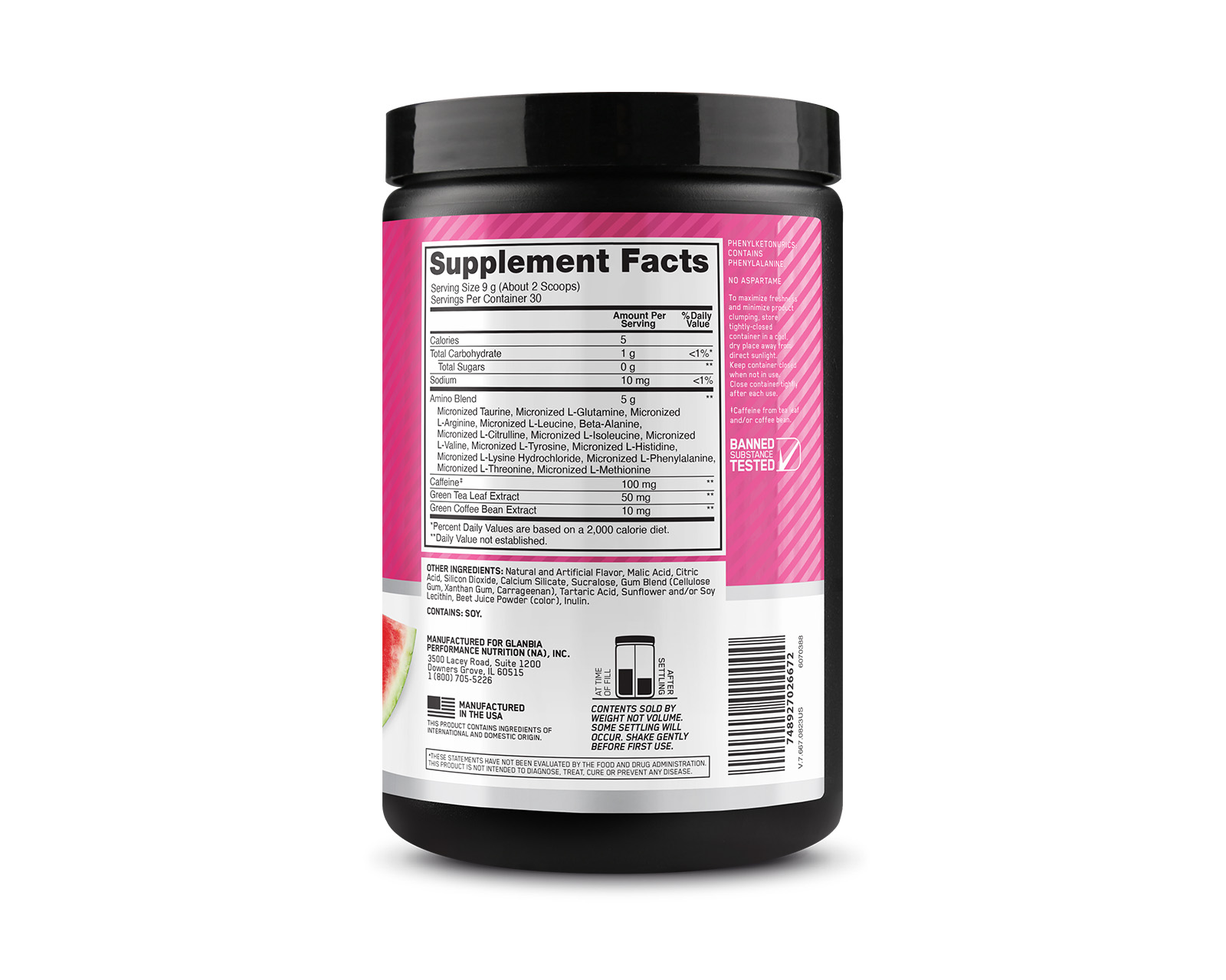 Foto 4 pulgar | Amino Energy ON Sandia 270g