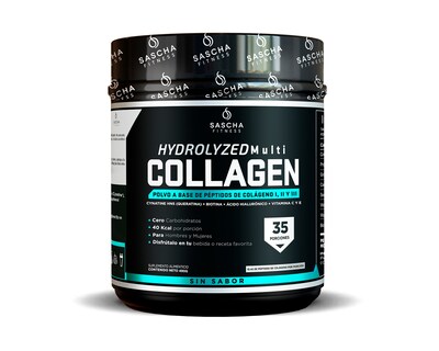 Foto 1 | Colágeno Sascha Fitness 490 g