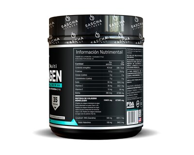 Foto 3 | Colágeno Sascha Fitness 490 g