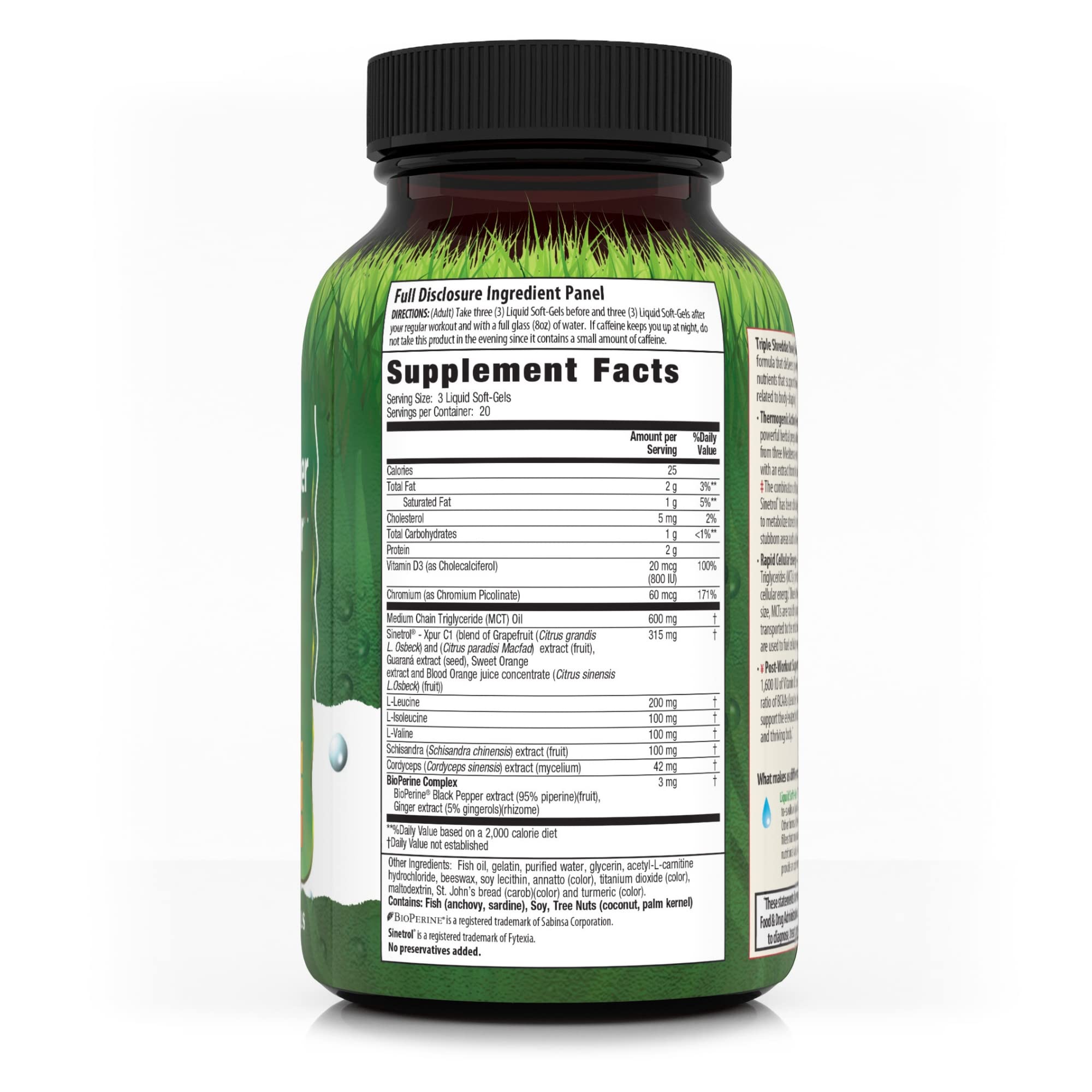 Foto 2 | Suplemento Irwin Naturals Triple Shredder Body-shaper - Venta Internacional.
