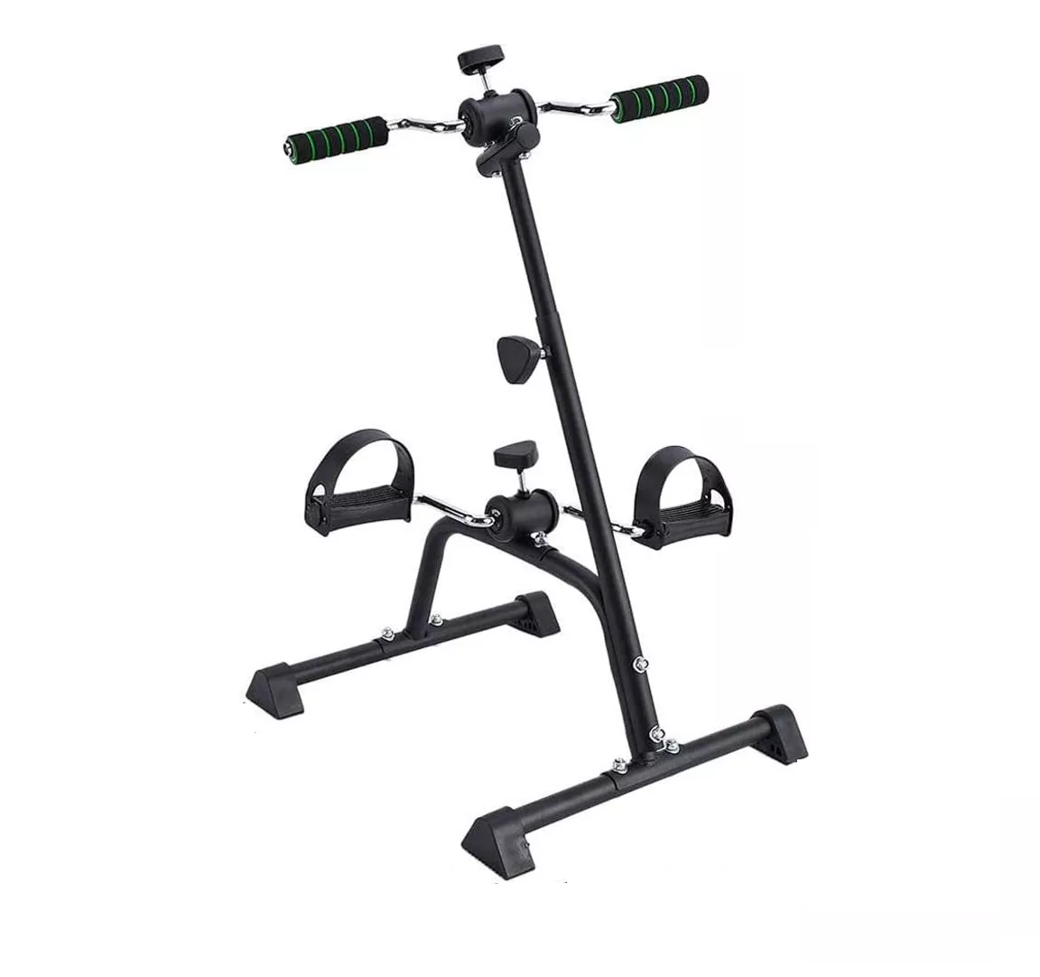 Máquina Ejercicio Fitness Pedal Plegable Portátil Eo Safe Imports Esi-9114 Negro