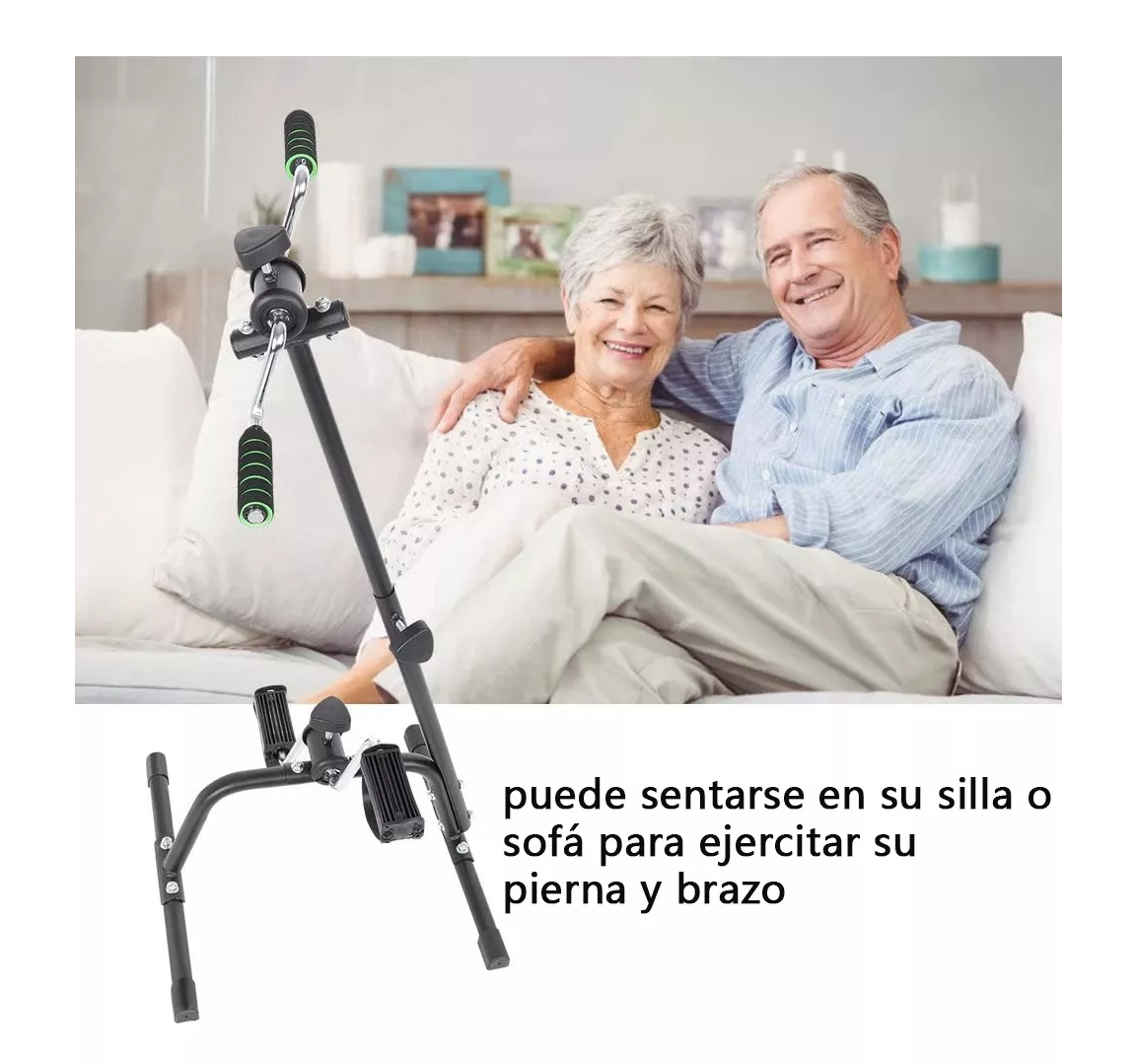 Foto 4 pulgar | Máquina Ejercicio Fitness Pedal Plegable Portátil Eo Safe Imports Esi-9114 Negro