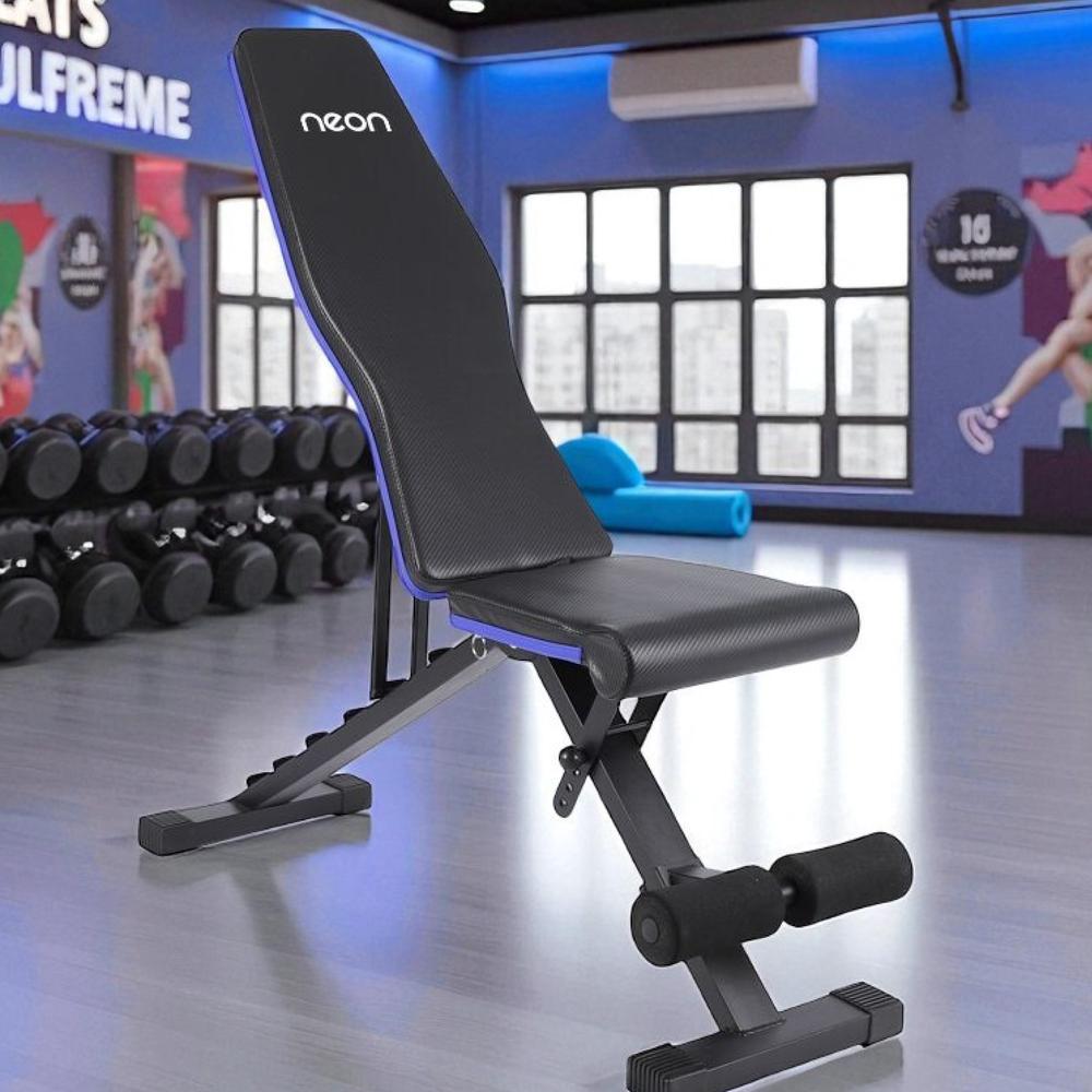 Foto 4 | Banco De Ejercicio Plegable Multiposiciones Gimnasio Pesas