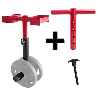 Foto 1 | Pin Para Sentadilla Sumo Doble, Rack Para Sentadilla Sumo, Pin Para Apilar Discos Olimpicos, Pin Gym, Super Pin