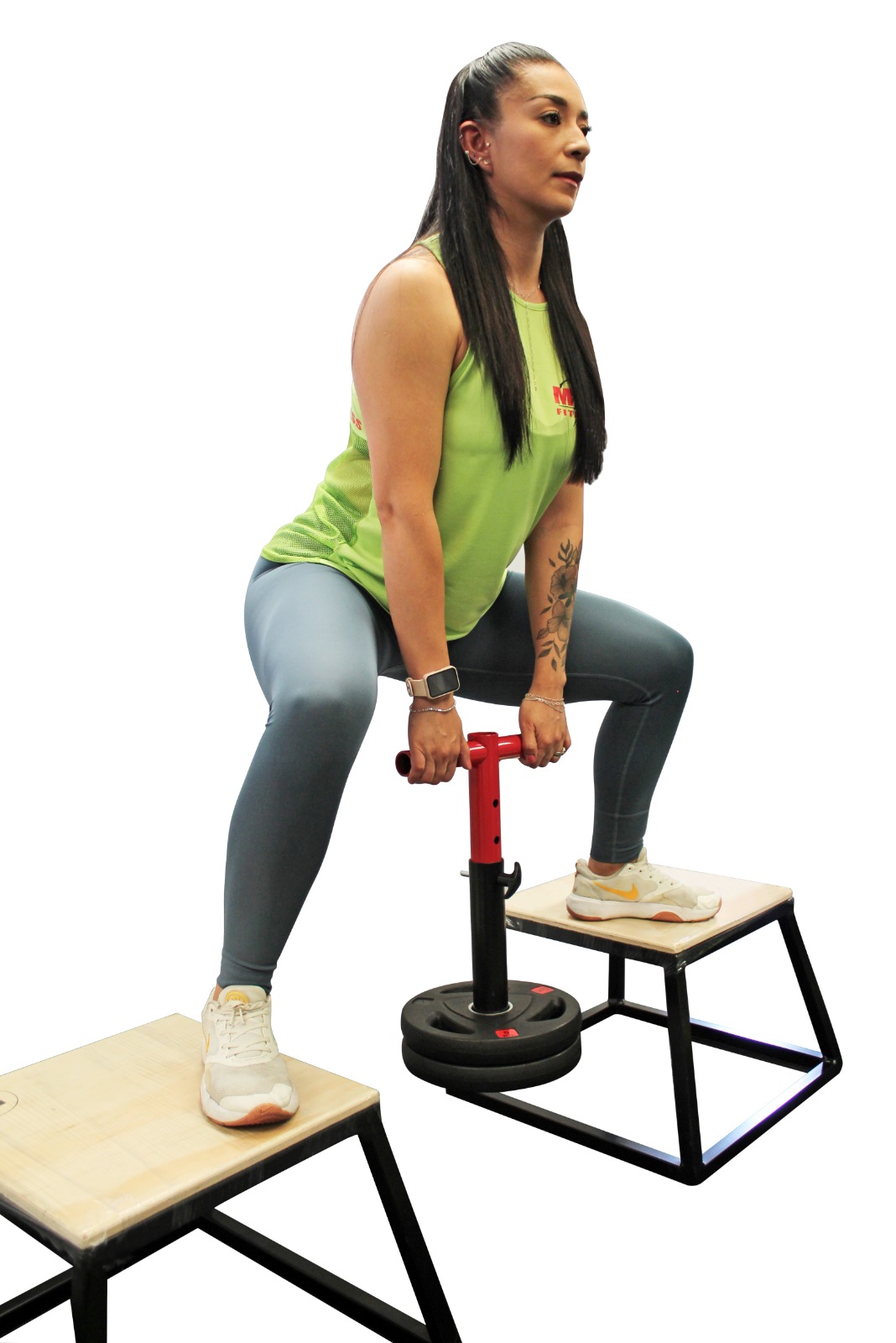 Foto 5 | Pin Para Sentadilla Sumo, Rack Para Sentadilla Sumo, Pin Para Apilar Discos Olimpicos, Pin Gym, Super Pin Para G