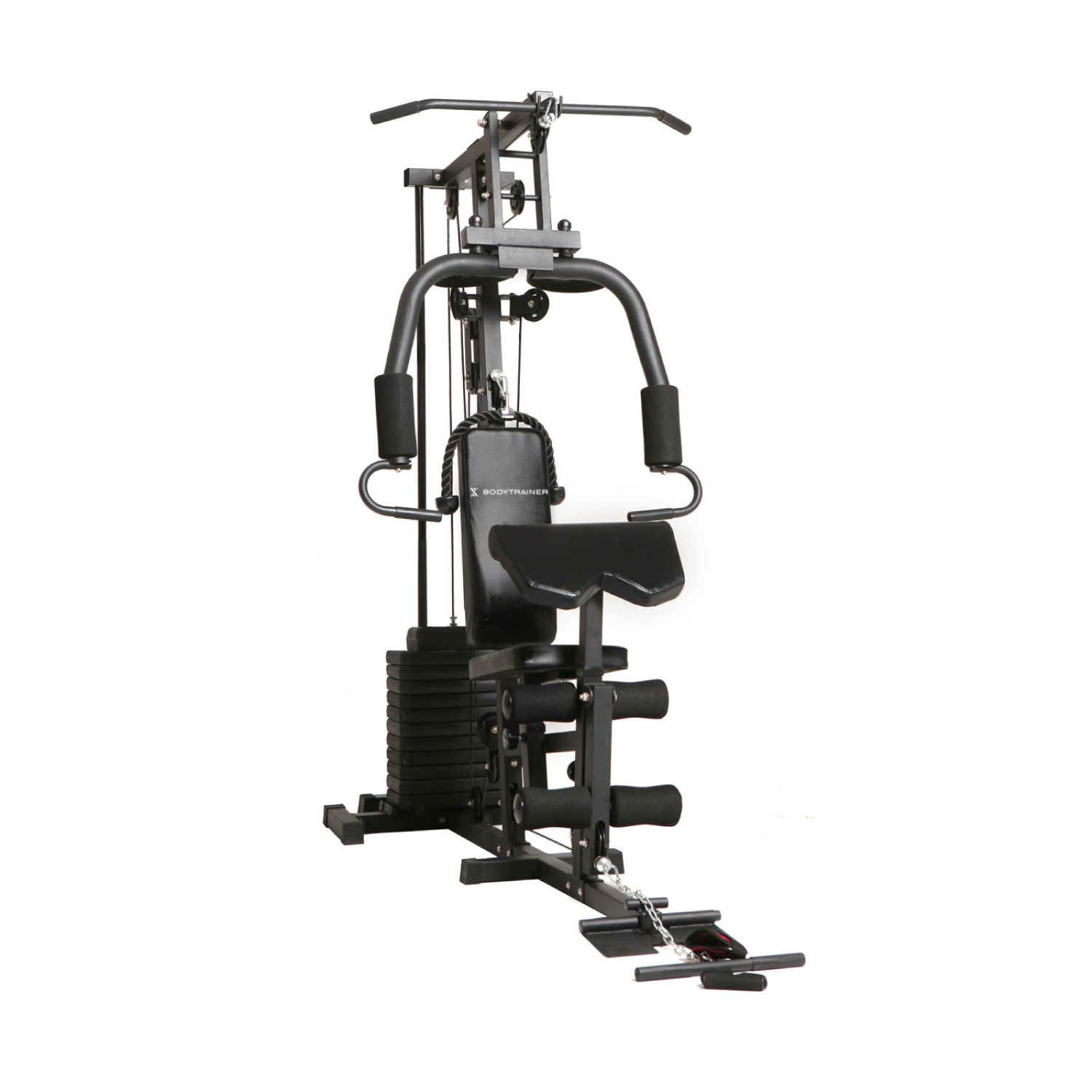 Foto 2 pulgar | Maquina De Gimnasio Multifuncional Bodytrainer  Hg-321 Con Banco Y Poleas Con Carga De Hasta 45 Kg