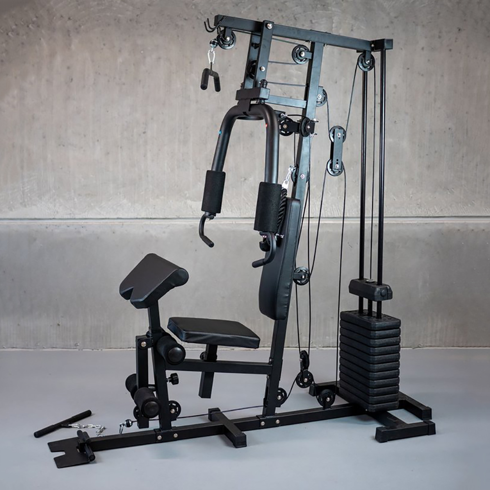 Foto 2 | Maquina De Gimnasio Multifuncional Bodytrainer  Hg-321 Con Banco Y Poleas Con Carga De Hasta 45 Kg