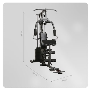 Foto 3 | Maquina De Gimnasio Multifuncional Bodytrainer Hg-321 Con Banco Y Poleas Con Carga De Hasta 45 Kg