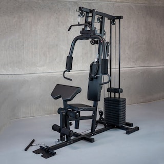 Foto 5 | Maquina De Gimnasio Multifuncional Bodytrainer Hg-321 Con Banco Y Poleas Con Carga De Hasta 45 Kg