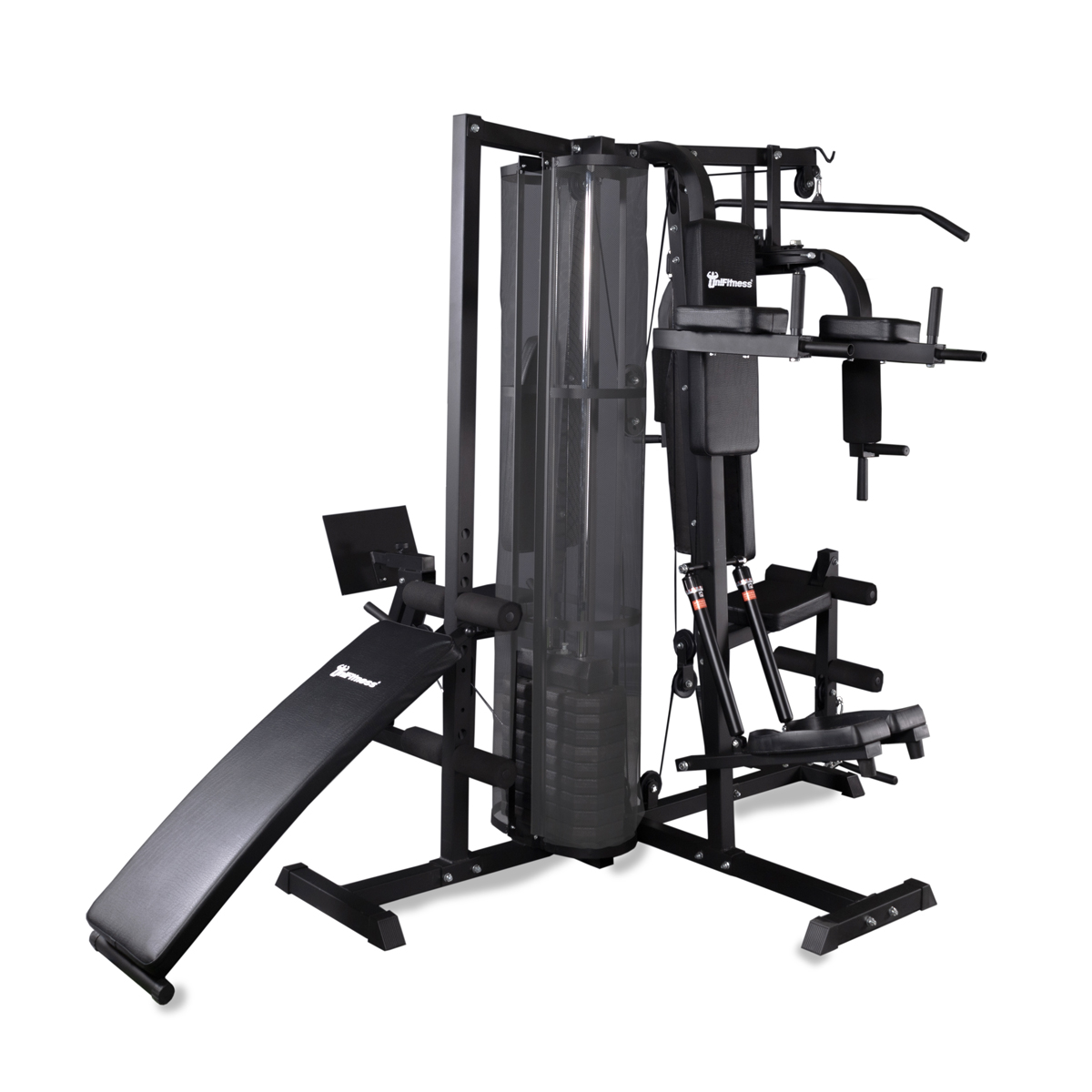 Foto 7 | Gimnasio Multiestación Unifitness Ufms0012 Con 4 Estaciones.