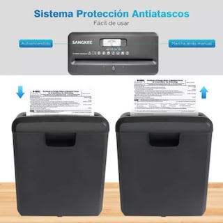 Foto 4 | Triturador de Papel Sangkee O10001 de Corte Transversal de 6 Hojas