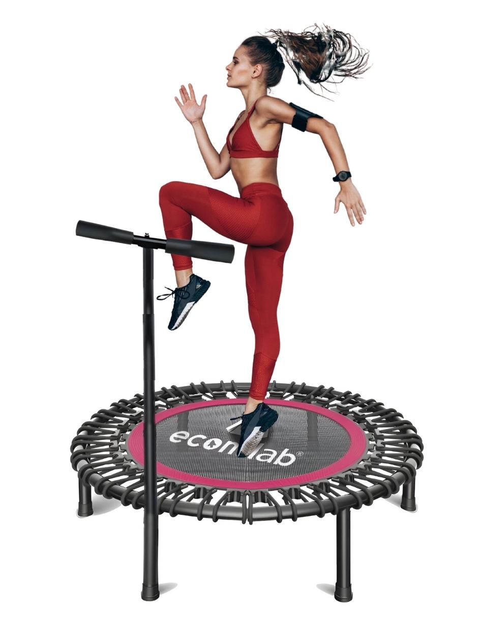 Foto 3 pulgar | Trampolín Fitness Ecomlab Plegable para Ejercicio Aeróbico