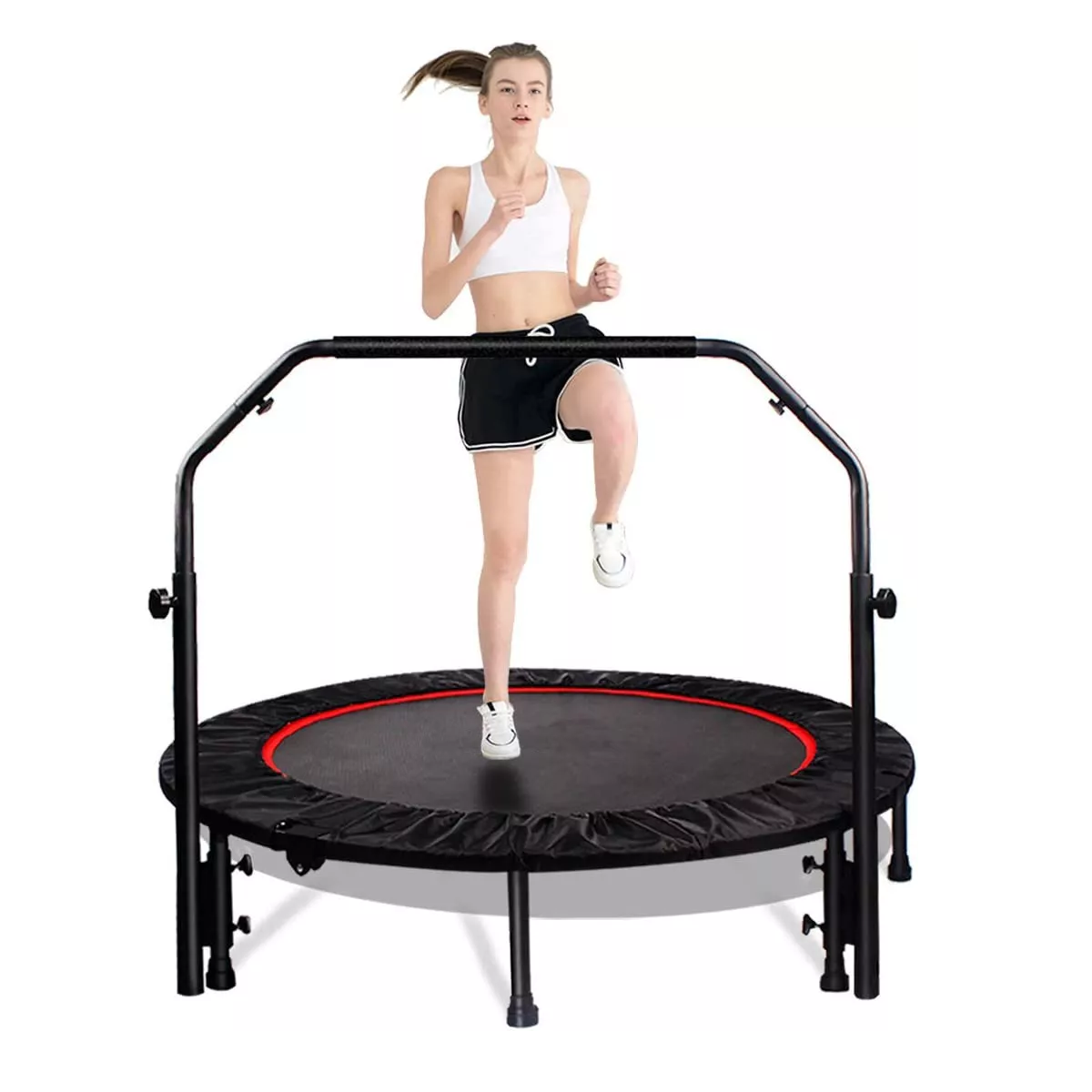 Foto 2 | Trampolín Brincolín Aeróbicos Fitness Plegable Ajustable Eo Safe Imports Esi-9406 Negro