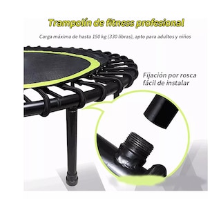 Foto 3 | Trampolin Ftness Eo Safe Imports Esi-16492 Negro