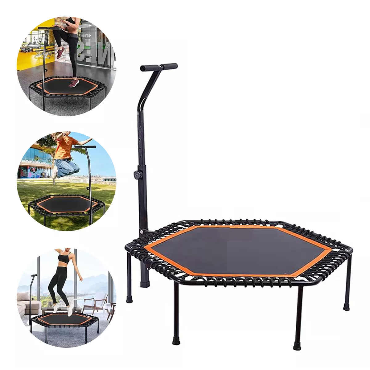 Foto 3 pulgar | Trampolín Para Ejercicio Eo Safe Imports Esi-16489 Naranja