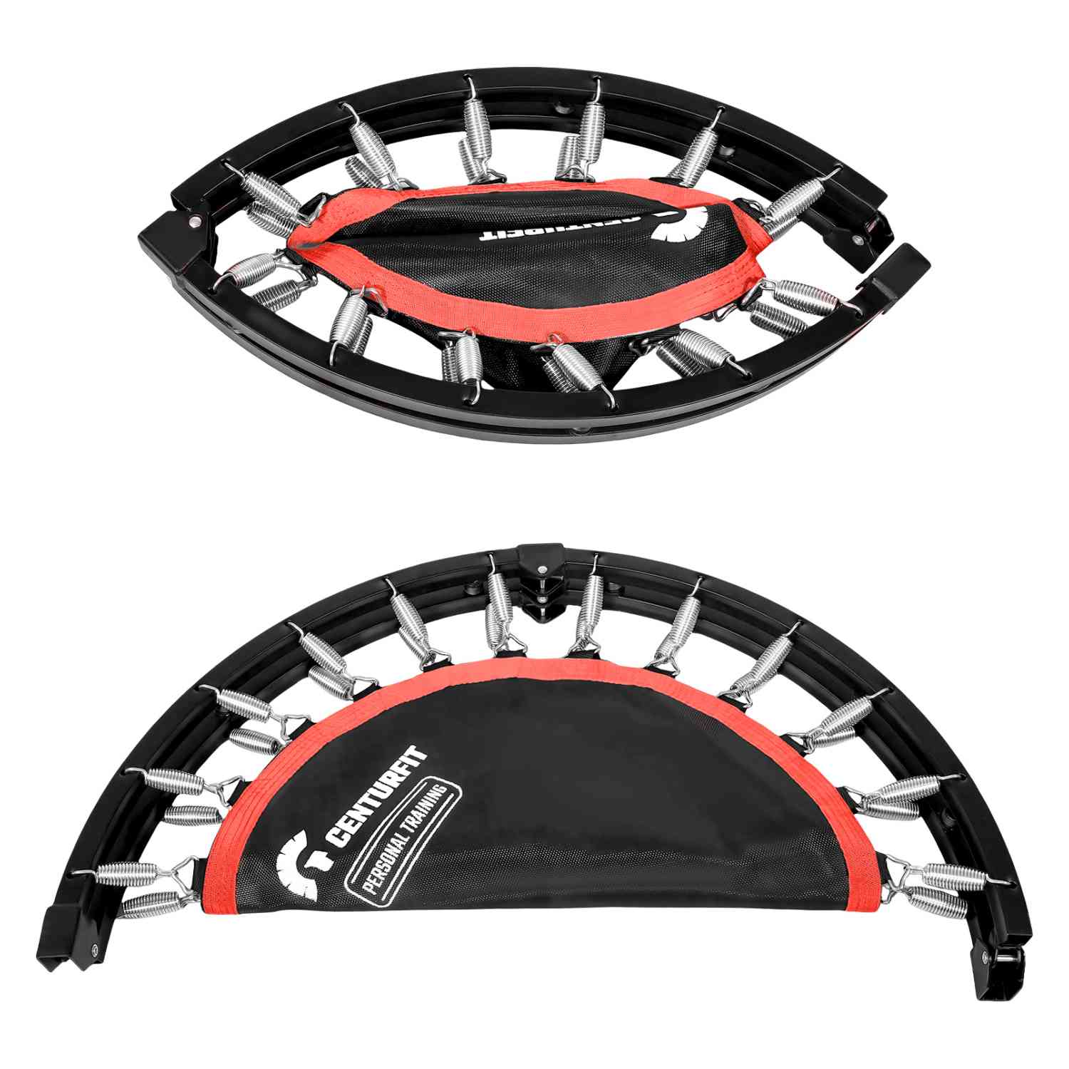 Foto 4 pulgar | Trampolin Brincolin Plegable Fitness 40  Aerobico Barra Rojo Centurfit