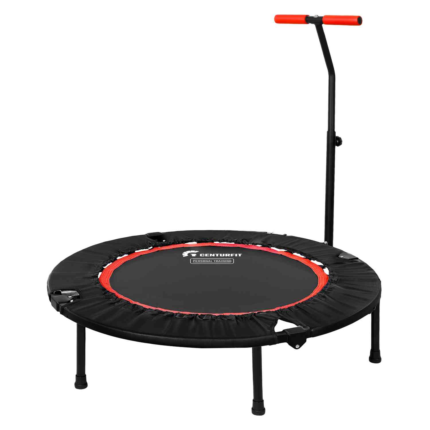 Foto 1 | Trampolin Aerobics Barra Fitness Ejercicio Jumping Rojo Centurfit