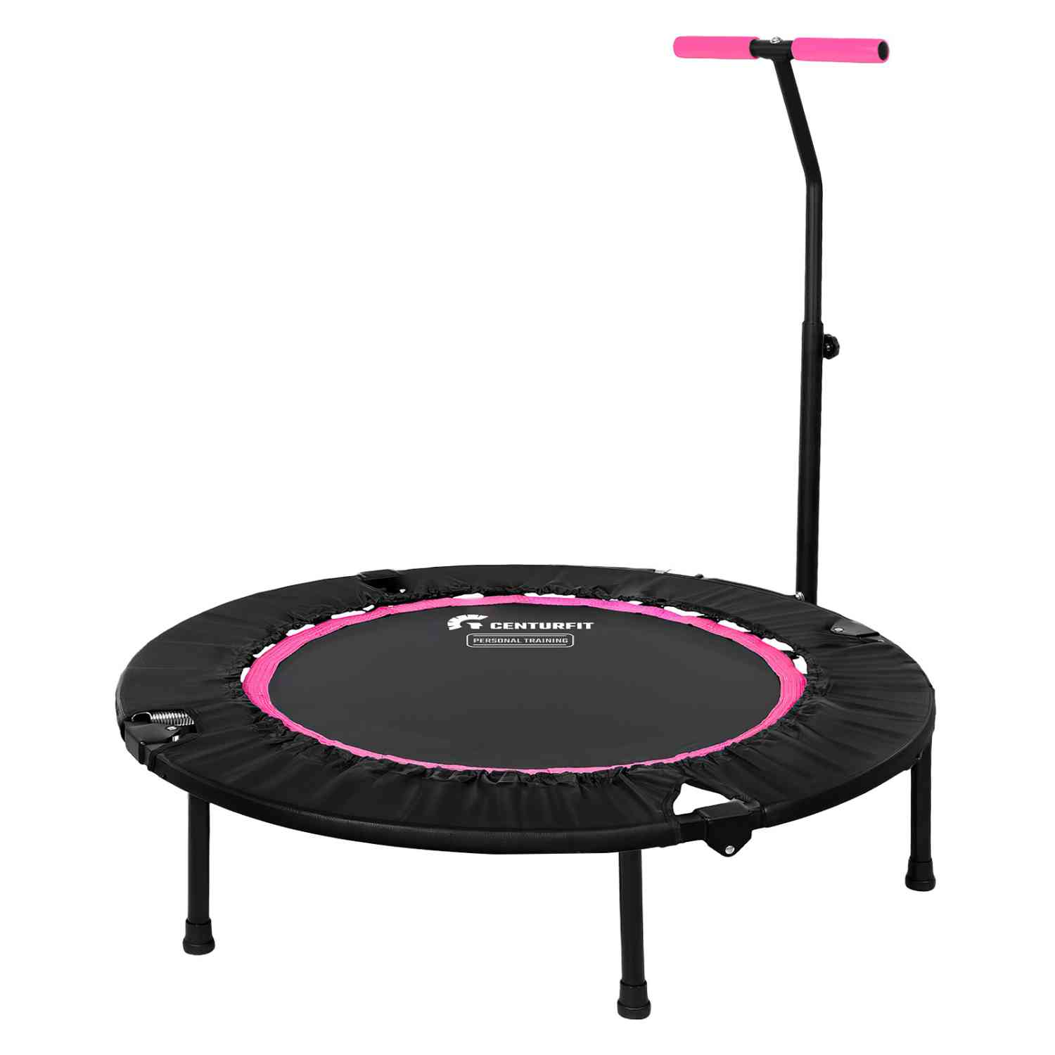 Foto 1 | Trampolin Aerobics Barra Fitness Ejercicio Jumping Rosa Centurfit