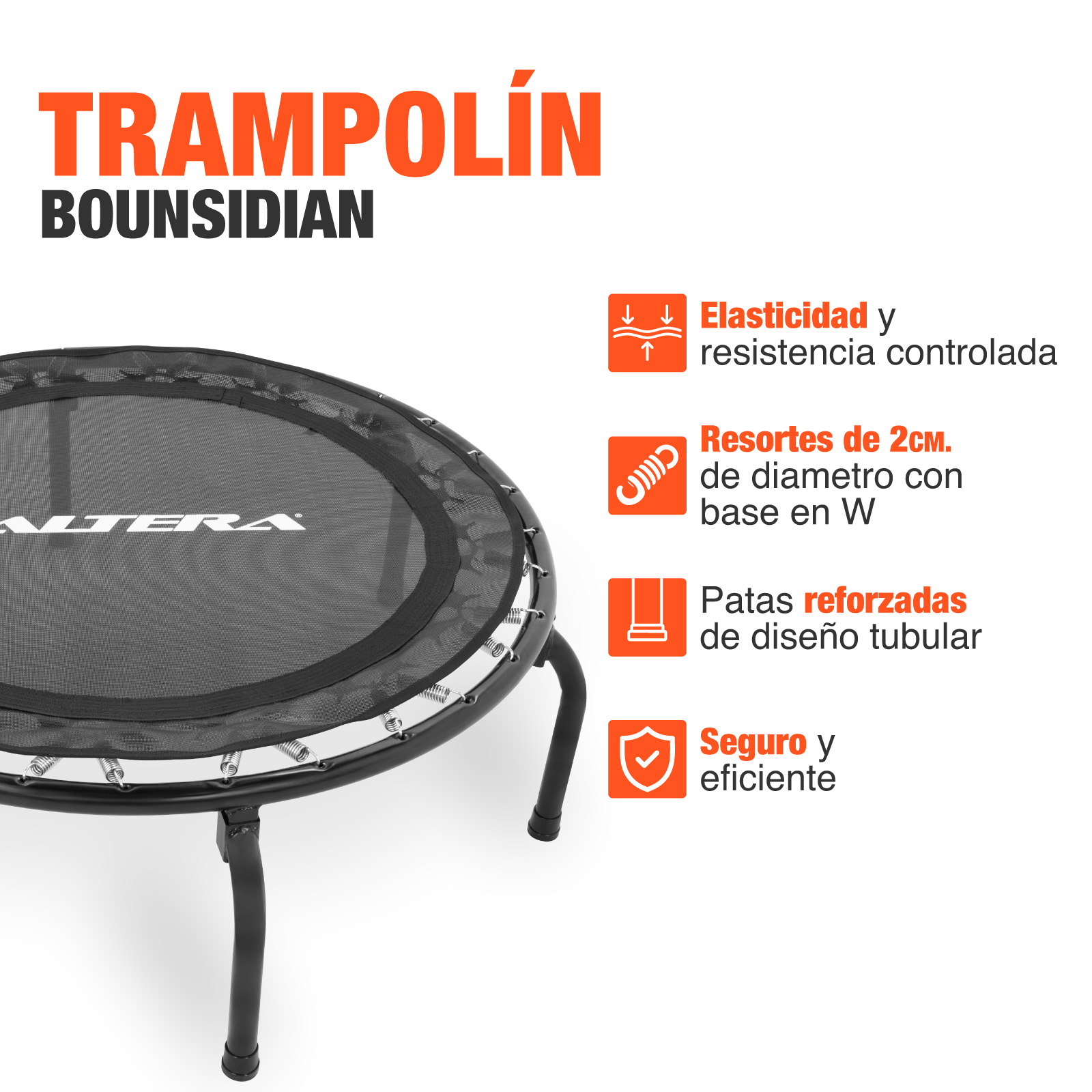 Foto 3 pulgar | Trampolín Aeróbico Altera Compacto