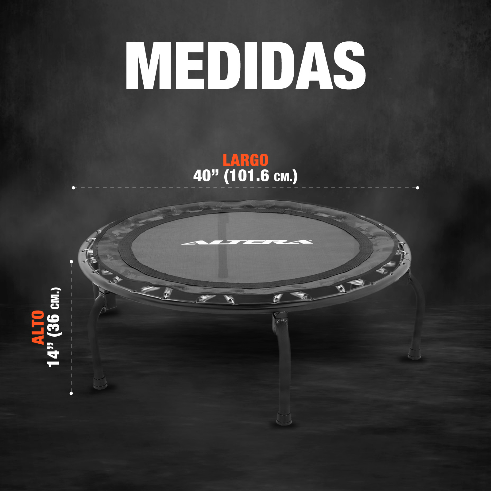 Foto 3 | Trampolín Aeróbico Altera Compacto