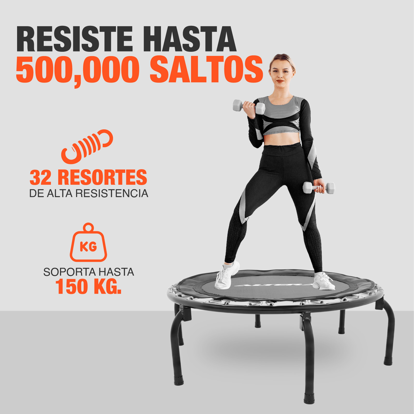 Foto 5 | Trampolín Aeróbico Altera Compacto