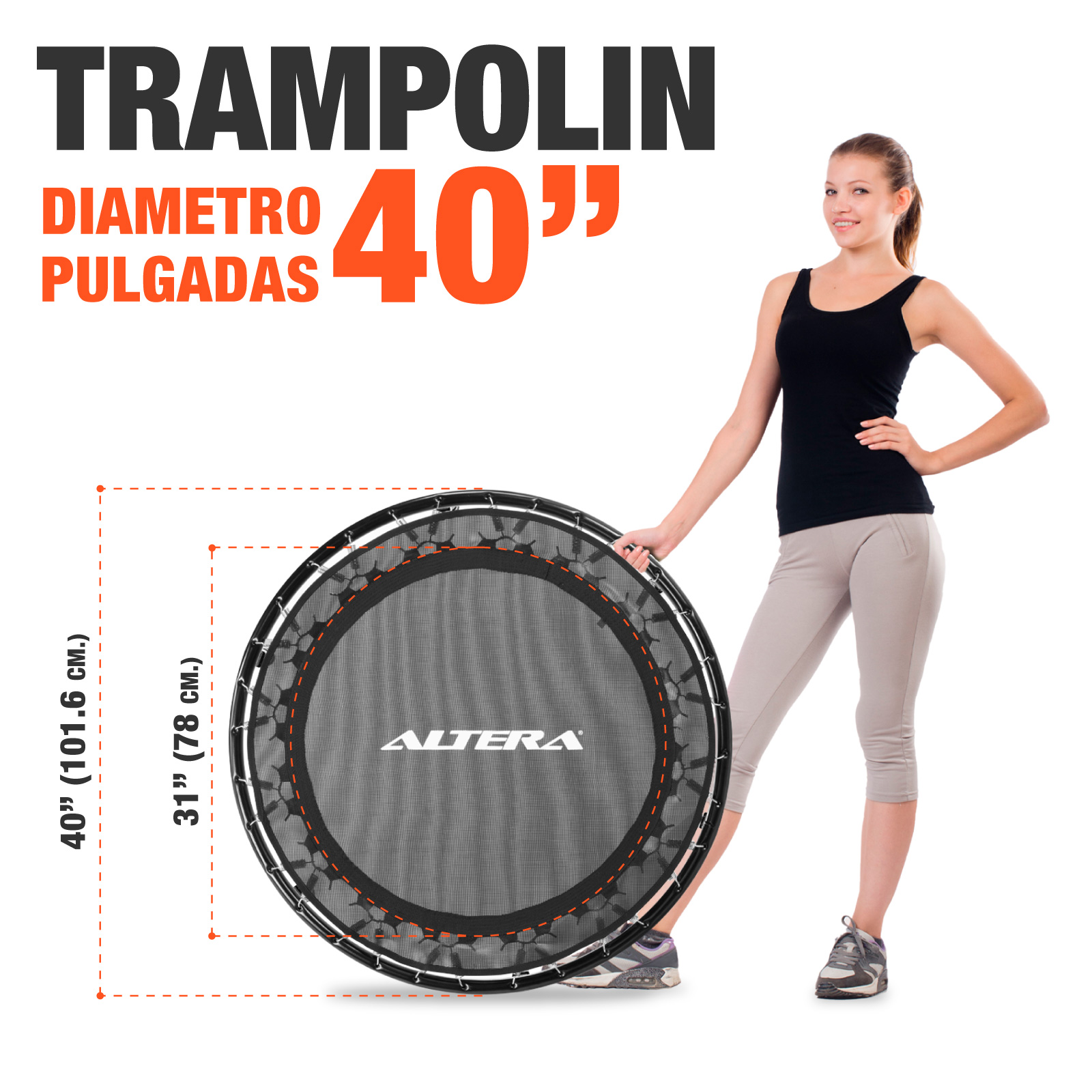 Foto 7 | Trampolín Aeróbico Altera Compacto