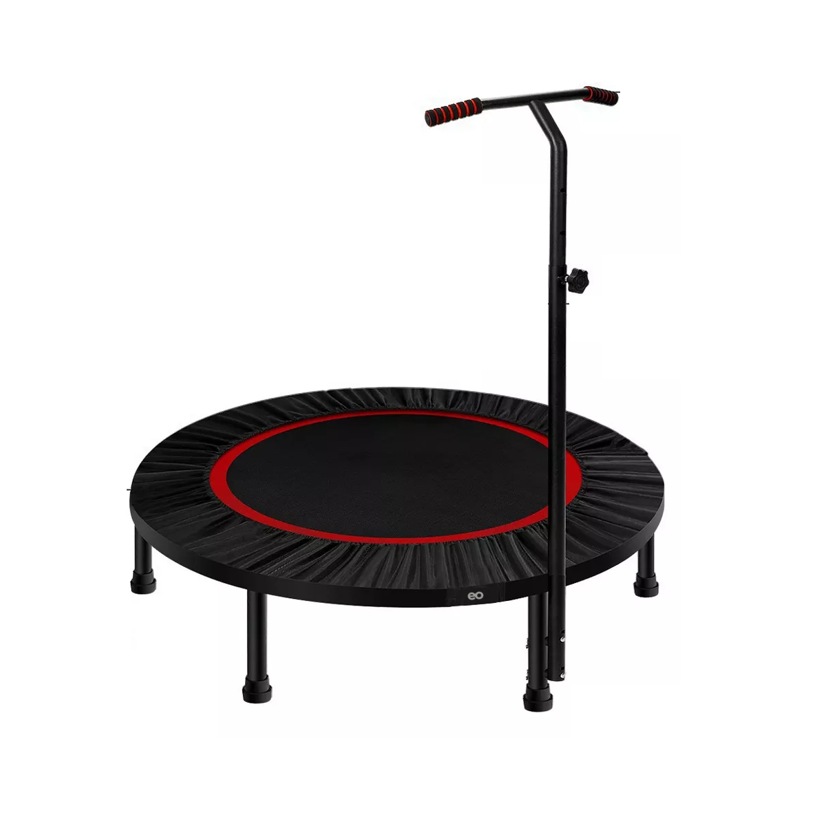 Trampolín Fitness con Barra Ajustable Eo Safe Imports ESI-9169-1 Negro