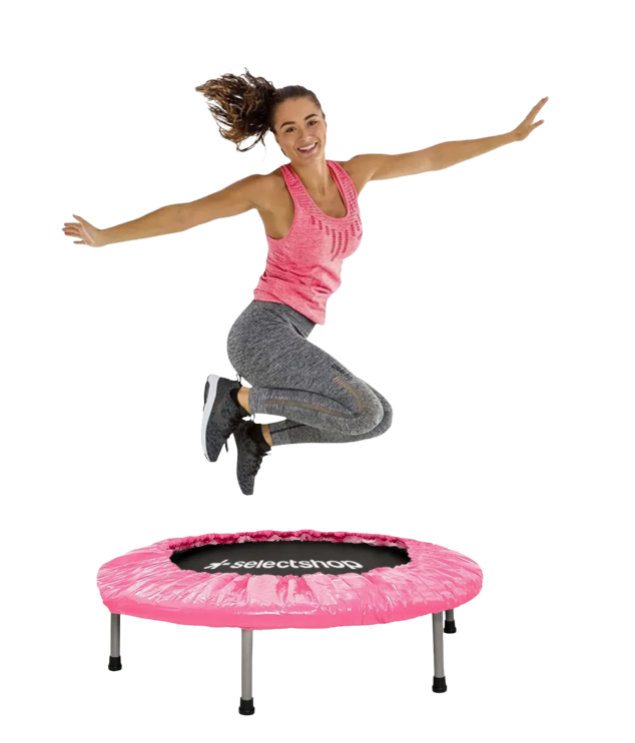 Foto 1 | Trampolín Brincolín Para Aeróbicos Fitness Ejercicio Jumping