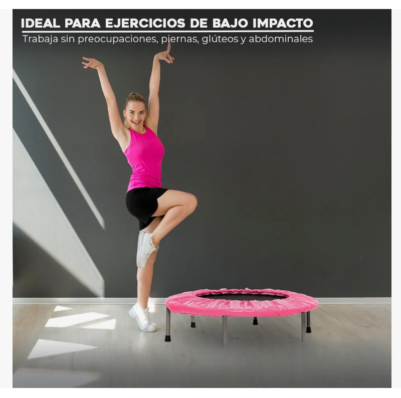 Foto 6 pulgar | Trampolín Brincolín Para Aeróbicos Fitness Ejercicio Jumping