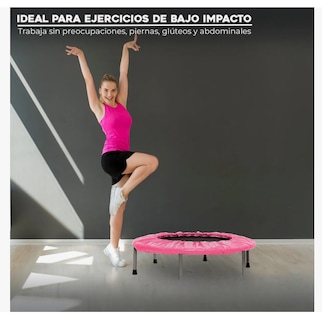 Foto 5 | Trampolín Brincolín Para Aeróbicos Fitness Ejercicio Jumping