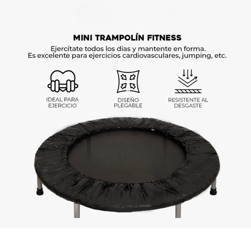Foto 2 | Trampolín Brincolín Para Aeróbicos Fitness Ejercicio Jumping