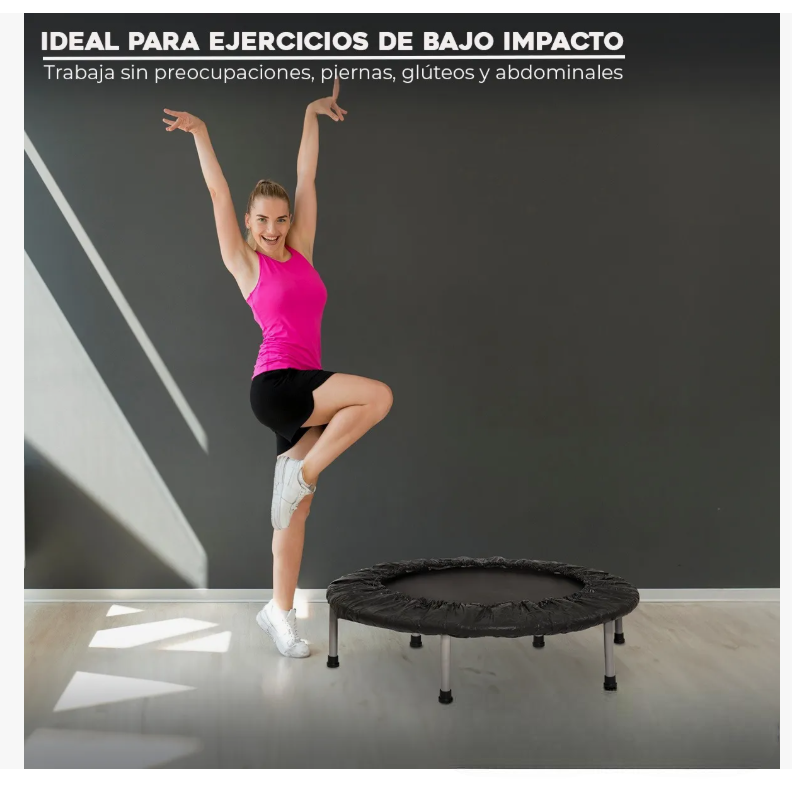 Foto 6 pulgar | Trampolín Brincolín Para Aeróbicos Fitness Ejercicio Jumping