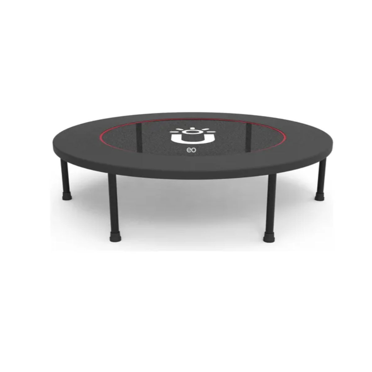 Trampolín Brincolín Para Aeróbicos Fitness Jumping Ejercicio Eo Safe Imports Esi-20014 Negro