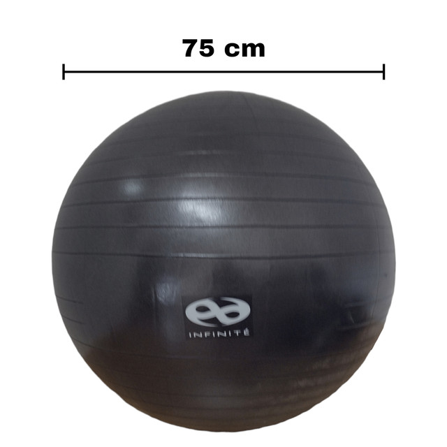 Foto 3 pulgar | Pelota Yoga y Pilates con Bomba 75cm Infinite If-py75