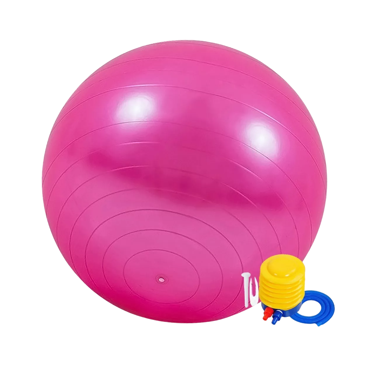 Foto 2 pulgar | Pelota Fitness para Yoga Belung 75 Cm color Rosa
