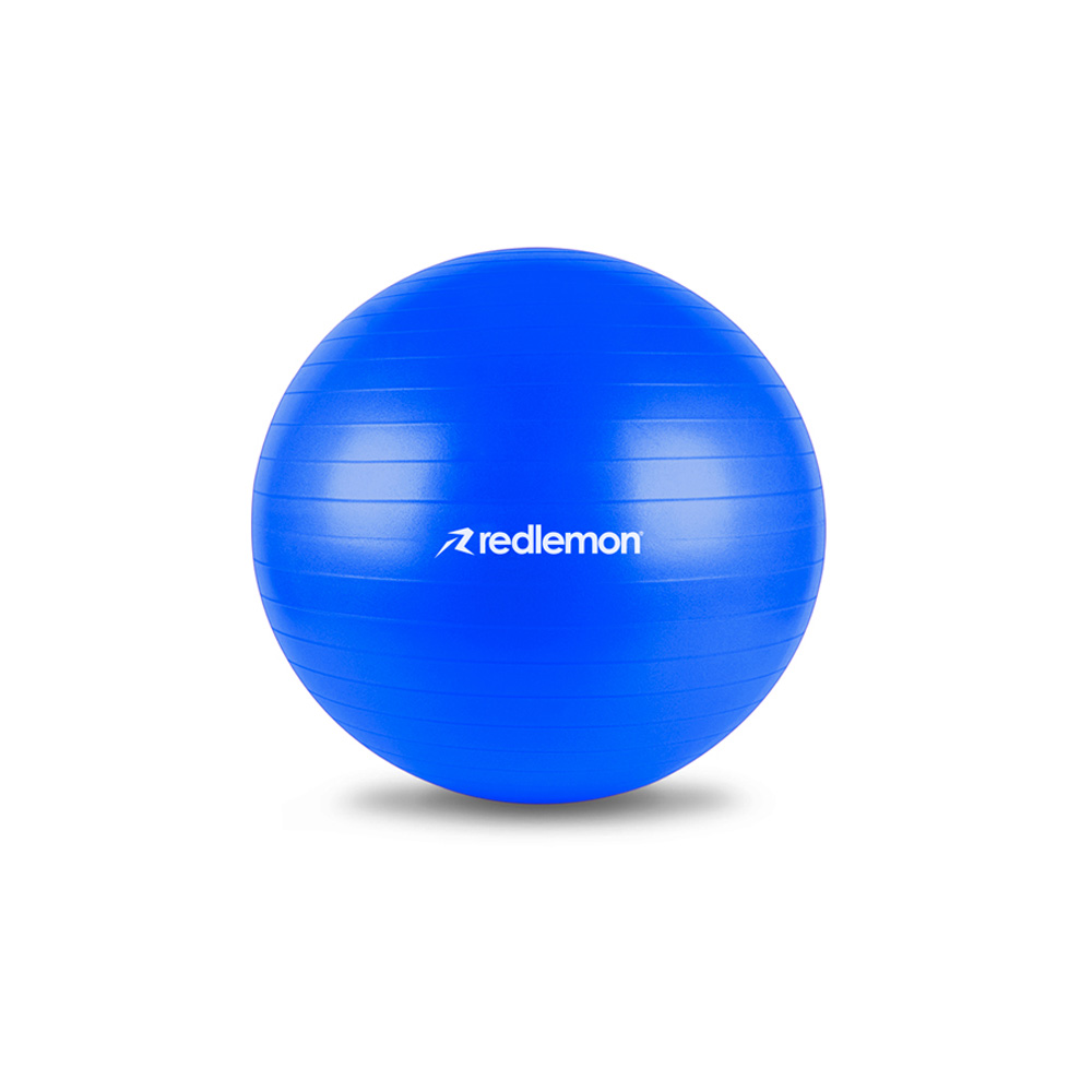 Pelota para Pilates y Yoga Redlemon Azul 79489-bu con Bomba de Aire