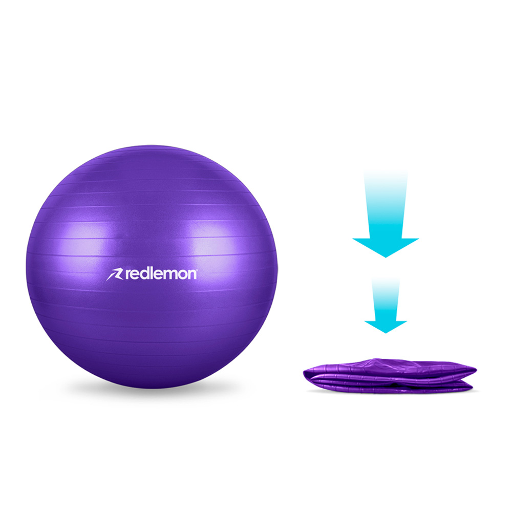 Foto 3 pulgar | Pelota para Pilates y Yoga Redlemon  79489-pu color Púrpura