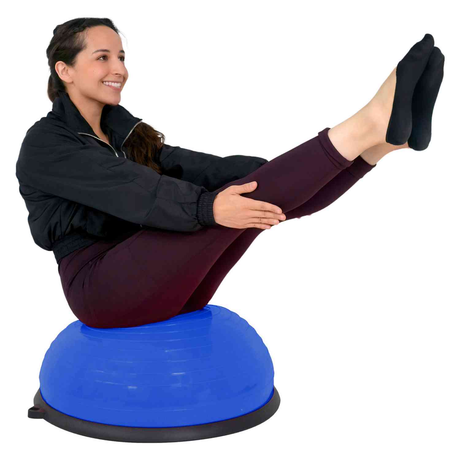 Foto 4 | Pelota  tipo Bosu y Tapete Centurfit color Azul