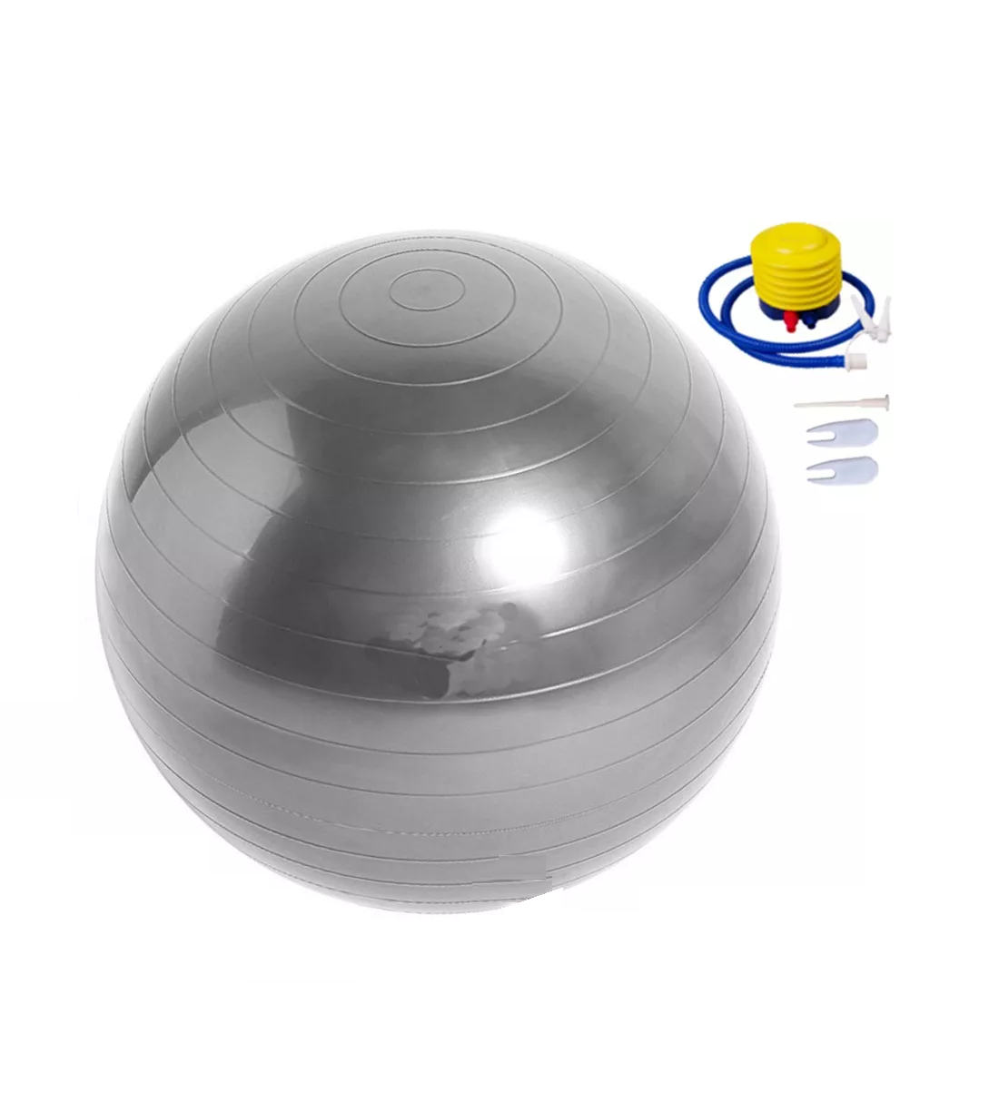 Foto 2 pulgar | Pelota de Yoga Eo Safe Imports Esi-7392 color Gris