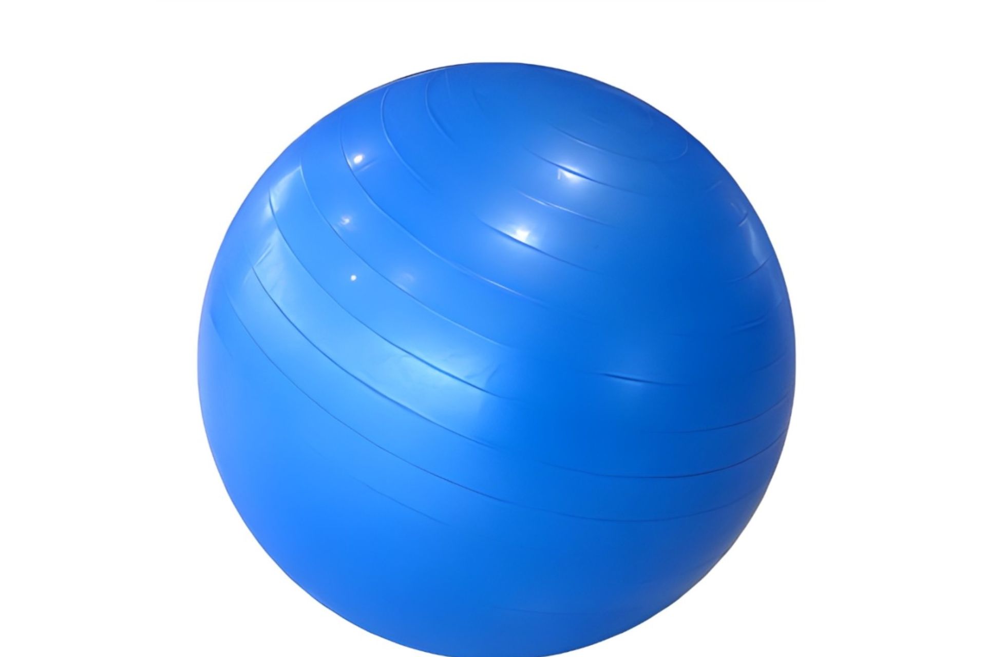Foto 2 pulgar | Pelota de Estabilidad 65 cm Azul con Inflador