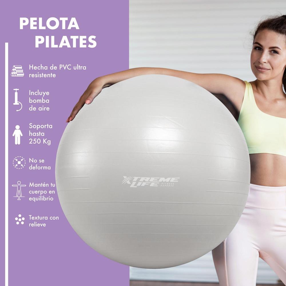 Foto 3 pulgar | Pelota Pilates Yoga 75cm Gym Profesional Hasta 300 Kilos