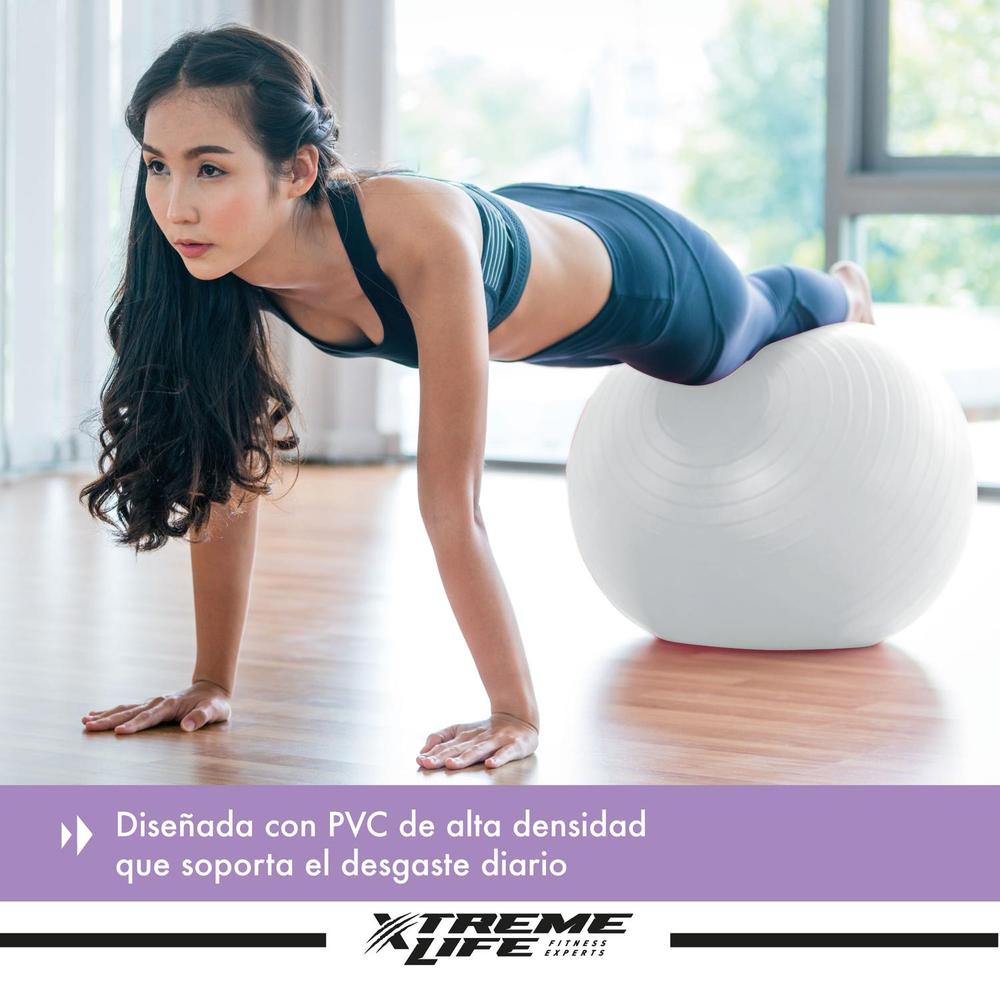 Foto 7 | Pelota Pilates Yoga 75cm Gym Profesional Hasta 300 Kilos