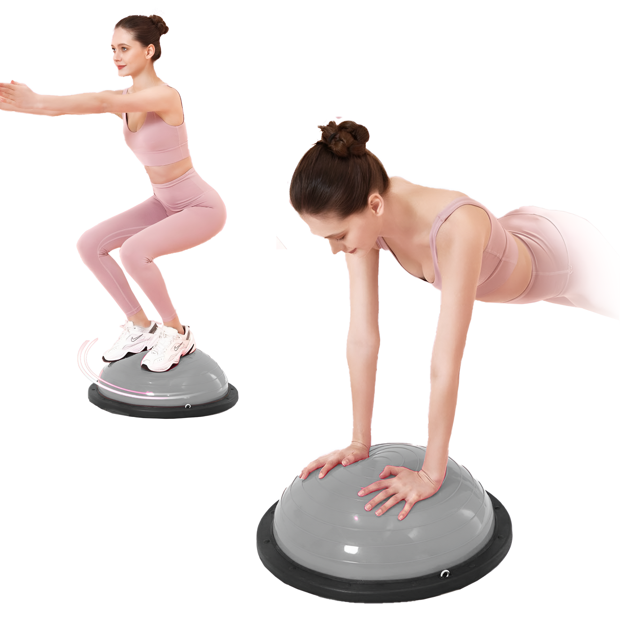 Foto 5 | Pelota Pilates Yoga Equilibrio Ecomlab Con Ligas Resistencia