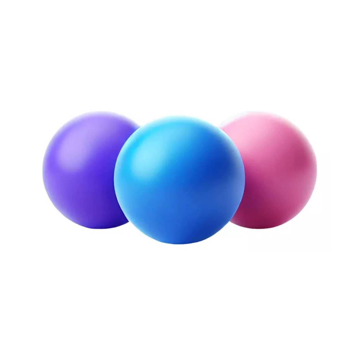 Pelotas De Pilates 25 Cm 3pcs Eo Safe Imports Esi-17495 Multicolor