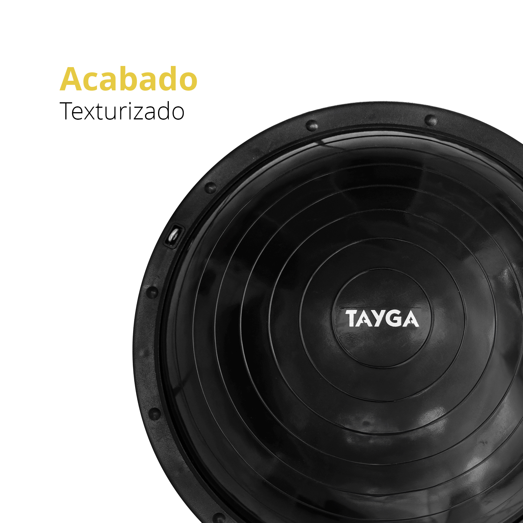 Foto 6 pulgar | Entrenador De Equilibrio Tayga 60cm Color Negro, Dos Agarraderas Y Bomba.